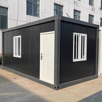 Maison modulaire en conteneur de 20 pieds, maison préfabriquée portable, maison mobile pour bureau, boutique, villa