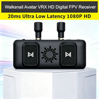 Récepteur FPV numérique HD CADDX Walksnail Avatar VRX 1080P 60FPS 4KM à très faible latence pour drone FPV Freestyle