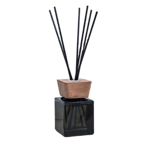 180ml <strong>Black</strong> square <strong>Reed</strong> <strong>Diffuser</strong> Bottle Luxury Empty <strong>Reed</strong> <strong>Diffuser</strong> Bottle Luxury <strong>Diffuser</strong> <strong>Reed</strong> - Product Image 1