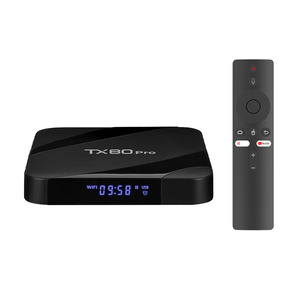 <span class=keywords><strong>2025</strong></span> <span class=keywords><strong>New</strong></span> TV BOX ANDROID 15.0 phương tiện truyền thông Máy nghe nhạc TX80 Pro thông minh TVBox Quad core 5 gam <span class=keywords><strong>Wifi</strong></span> 4K Set-Top Box Android tv box với LED hiển thị - Product Image 1