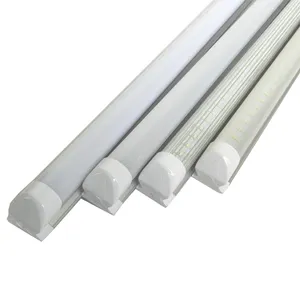 4ft LED Tube Fitting T8 LED 18W 1200 Mm Tabung 4 Persegi Lampu Neon dengan Diffuser