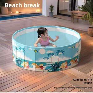 Piscine Pliable Cylindrique en PVC Grande Taille pour Extérieur, Installation Rapide, Idéale pour Enfants, Adultes et Bébés – Meilleure Vente Transfrontalière pour Usage Domestique - Product Image 2
