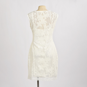 Vestidos de encaje de algodón con garantía de calidad. Venta directa de fabricantes. Vestido de verano sin mangas. - Product Image 1