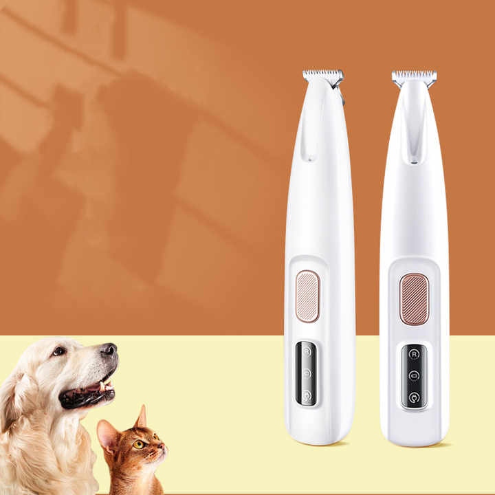 Electric Pet Clippers Cats Dog Foot Hair Trimmer USB Charging Pet Paw Hair Clipper Shaver Grooming Machine Pets Products