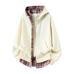 Veste de survêtement en tricot à fermeture éclair pour homme, mode décontractée d'hiver 2025, motif graphique, veste vintage de course - Product Image 3