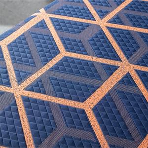 Tapis de <span class=keywords><strong>lit</strong></span> innovant à 6 côtés, matelassé, à rayures, avec blocs de couleur, respirant, confortable, antidérapant, rafraîchissant, fermeture éclair, tricoté - Product Image 2