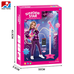 Ensemble de jeu éducatif pour enfants, <span class=keywords><strong>piano</strong></span> électronique, clavier, instrument, microphone, jouet musical, karaoké, chant, fonctionne sur piles - Product Image 6