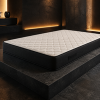 Matelas en mousse à mémoire de forme Queen/King Size compressé et enroulable pour chambre principale, maison familiale, vente en gros