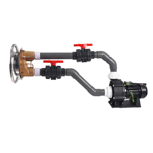 Dispositivo de entrenamiento para piscinas de <span class=keywords><strong>contracorriente</strong></span> de acero inoxidable, <span class=keywords><strong>chorro</strong></span> de agua de 75 mm de diámetro, 55 kg de peso, duradero - Product Image 2