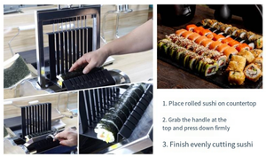 Offre Spéciale Portable Concombre Cutter Trancheuse Sushi Rouleau Machine Manuel Outil Sushi Maker - Product Image 4