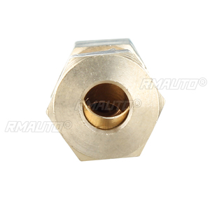 Conector de compresión reductor recto de latón, 5 uds., tubo de 3/16 pulgadas de diámetro exterior, unión de líneas de freno hidráulico, 33 x 10 mm - Product Image 5