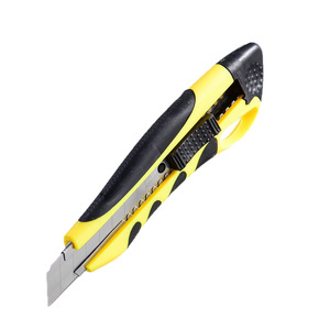JINGFENG Utility Knife 160mm Carbon Steel Blade Yellow ABS Handle Multi Functional Cutting Tool - Product Image 4