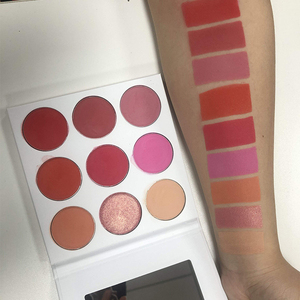 Chất lượng cao Tùy chỉnh màu sắc tự nhiên trang điểm Blush Palette lâu dài bột khoáng cho khuôn mặt lung linh kết thúc cho sử dụng hàng ngày - Product Image 3