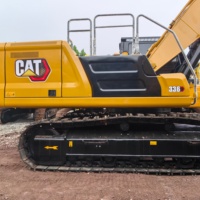 Excavatrice sur chenilles d'occasion de haute qualité, modèle CAT336D CAT336D2L, en stock, en vente