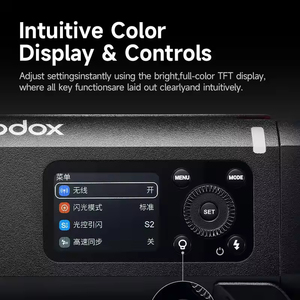 Flash professionnel <span class=keywords><strong>Godox</strong></span> AD400 Pro Ad400proII pour extérieur, batterie Li-on, TTL, monture Bowens, 400WS, télécommande sans fil, portable - Product Image 4