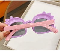 2025 New Children's Baby Sunglasses Cute Cartoon Dinosaur Glasses Summer Outdoor Sun Protection Baby Cartoon Dinosaur Sunglasses