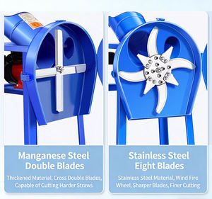 Broyeur d'aliments électrique XD pour bétail, <span class=keywords><strong>tondeuse</strong></span> à gazon, lames en alliage haute efficacité, capacité de 100 kg/h, utilisation facile, 220 V - Product Image 4