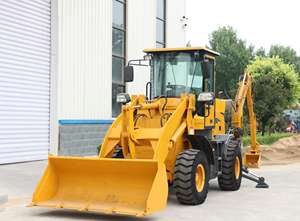 LichMach Chinese Factory 3 Ton Mini Backhoe Loader with Hydraulic <b>System</b> - Product Image 3