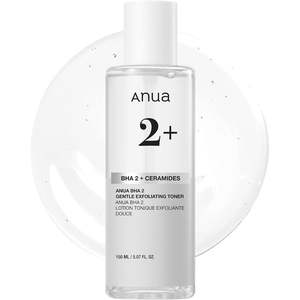 Anua Bha 2 Tonique Exfoliant Doux 150 ml Pour Tous Types de Peau avec Céramides et Acide Salicylique - Product Image 1
