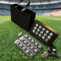 Coffret Cadeau de Trophée de Football Amélioré en PVC 3,8 cm – Emballage de Luxe, Nouveau Design – Trophée de Football pour la Reconnaissance des Joueurs – Vente en Gros