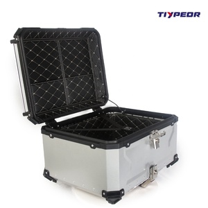 Caixa de Capacete de Motocicleta TIYPEOR <span class=keywords><strong>80L</strong></span> em Liga de Alumínio, Suporte de Instalação de Bagagem, Retrofit/Upgrade, À Prova de Umidade, Alta Capacidade - Product Image 2