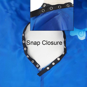 Pano de cabelo para salão de beleza, barbeiro, corte de cabelo para crianças, pano impermeável, antiaderente, roupas de desenho animado, capa xale - Product Image 3