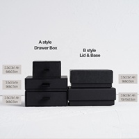 PandaSew Logo personalizzato carta cartone cassetto gioielli confezione regalo coperchio e scatole di Base collana orecchini bracciale anello scatola di gioielli