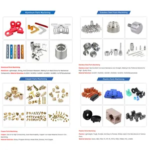 Produzione di massa cnc trafilatura industriale tornitura in acciaio inossidabile microfono parti di lavorazione Cnc