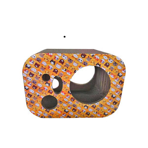 저렴한 가격 고양이 장난감 대량 골판지 종이 L 모양 고양이 손톱 긁는 도구 - Product Image 6