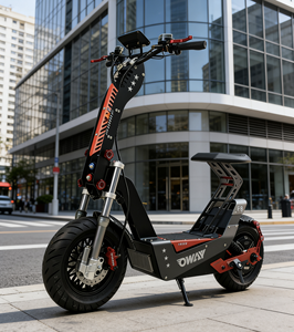 15000W <b>72V</b> 60Ah Foldable 120km/h 140-160km Long Range Waterproof Two-Wheel Scooter Scooter - Product Image 2