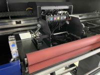Têtes d'impression CMJN WV3 Machine d'impression à un passage pour film PC Imprimante UV DTF à grande vitesse avec film de transfert numérique de 60cm