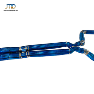 Catback d'échappement en titane JTLD pour <span class=keywords><strong>Bmw</strong></span> série <span class=keywords><strong>M</strong></span> <span class=keywords><strong>F90</strong></span> M5 S63 4.4t tuyaux de silencieux d'échappement à soupape - Product Image 6