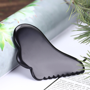 Pierre <span class=keywords><strong>Gua</strong></span> <span class=keywords><strong>Sha</strong></span> en forme de papillon, noire, en jade, masseur <span class=keywords><strong>Gua</strong></span> <span class=keywords><strong>Sha</strong></span>, pierre <span class=keywords><strong>Gua</strong></span> <span class=keywords><strong>Sha</strong></span> Buffy Bian, jade <span class=keywords><strong>Gua</strong></span> <span class=keywords><strong>Sha</strong></span>, outil <span class=keywords><strong>Gua</strong></span> <span class=keywords><strong>Sha</strong></span> personnalisé - Product Image 5