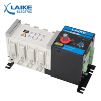 Invertisseur de puissance triphasé LKQ3-160/3P, commutateur de transfert automatique, double alimentation, moteur de classe PC, 50/60Hz, capacité de coupure 1280A, 160A