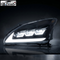 Conjunto de Faros Delanteros LED de Triple Haz Mejorados para Lexus RX 2003-2008 con Señal de Giro Secuencial