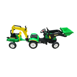 Giro sul Costruzione Pedale Trattore: Terne Caricatore (Caricatore Frontale e Escavatore/Digger) con Rimorchio - Product Image 6