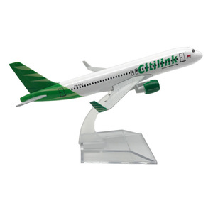 Model pesawat logam, 1:400 A380 A350 A340 A330 A320 16cm Model pesawat diecast