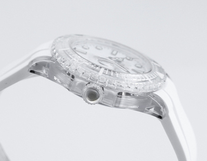 Reloj de Cristal Modelo 2026 - Apto para Hombres y Mujeres - Reloj Luminoso Azul Hielo - Reloj Mecánico - Product Image 4