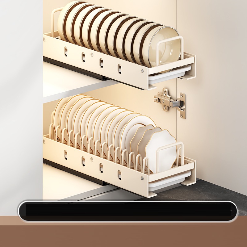 Rack de tazón pequeño + estante de placa pequeña
