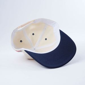หมวกแก๊ปทรงเตี้ย 100% ผ้าฝ้าย ปักโลโก้ 5 แผง สำหรับเล่นกีฬา - Product Image 3