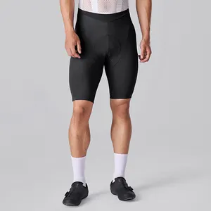 Pantalones cortos de ciclismo acolchados de secado rápido de gama alta, pantalones cortos de bicicleta para hombre, pantalones cortos de bicicleta con rayas reflectantes y logotipo