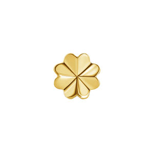 Bijoux fins Lotus personnalisés en or massif 14k 18k, motifs Botte de cowgirl, Chapeau, Trèfle, Nœud, Fleur-de-lis, Gemmes, Boulon, Dents, Bijoux dentaires - Product Image 4