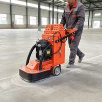Ponceuse à béton de qualité professionnelle - Machine manuelle de ponçage et de polissage de sols avec moteur et boîte de vitesses de bonne qualité