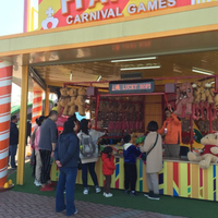 Tolefun Blockbuster Carnival Game Trailer Midway Hockey Game Prizes Stuffed Animals ACP Entertainment-Durable Material
