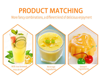 Hoogwaardige passievruchtjam rozenthee puree OEM-saus in fles voor groothandel