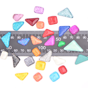 Colore della miscela di Scintillio di Vetro Mosaico Pietre Mosaico di Piastrelle di Vetro Ciottoli Artigianato Materiale Dei Bambini Di Puzzle per Mosaico FAI <span class=keywords><strong>DA</strong></span> TE Che Fanno - Product Image 5