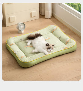<span class=keywords><strong>Puda</strong></span> Fabricante's Best Seller Summer Cooling Cat Mat Pad Patrón sólido Venta al por mayor Cama para perros para calmar mascotas - Product Image 4