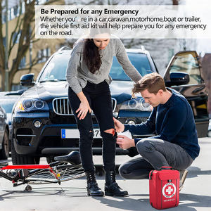 Bolsa de primeros auxilios para viaje, <span class=keywords><strong>bicicleta</strong></span>, deportes, hogar, suministro de entrenamiento médico - Product Image 5