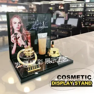 Acrylic Display Stand For Make Up Cosmetics Cosmetic Acrylic Display Rack Beauty Instrument Display Rack Skincare Display