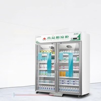 Réfrigérateur médical pharmaceutique, réfrigérateur de pharmacie, réfrigérateur de présentation de médicaments, réfrigérateur vertical, médicaments hospitaliers, refroidisseur